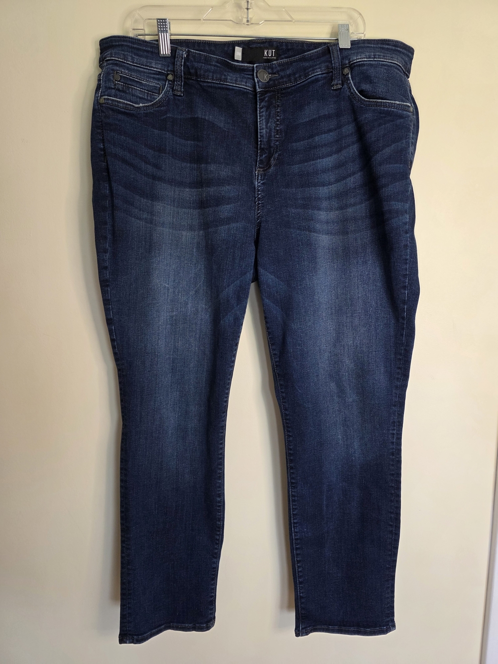Kut from the Kloth Dark Indigo Catherine Boyfriend Jeans